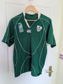 Ireland Rugby Vintage 2007 World Cup Jersey Canterbury small mens