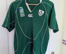 Ireland Rugby Vintage 2007 World Cup Jersey Canterbury small mens