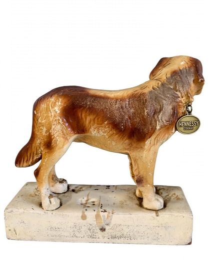 Hennessy Back Bar Figure Original 1950s