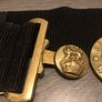 'Dieu Et Mon Droit' Brass Belt Buckle Image 6