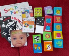 baby books and toys