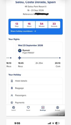 7 Night All Inclusive Holiday for 2  Salou, Spain
