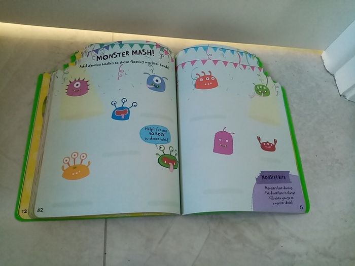 M&S Monster activity book
