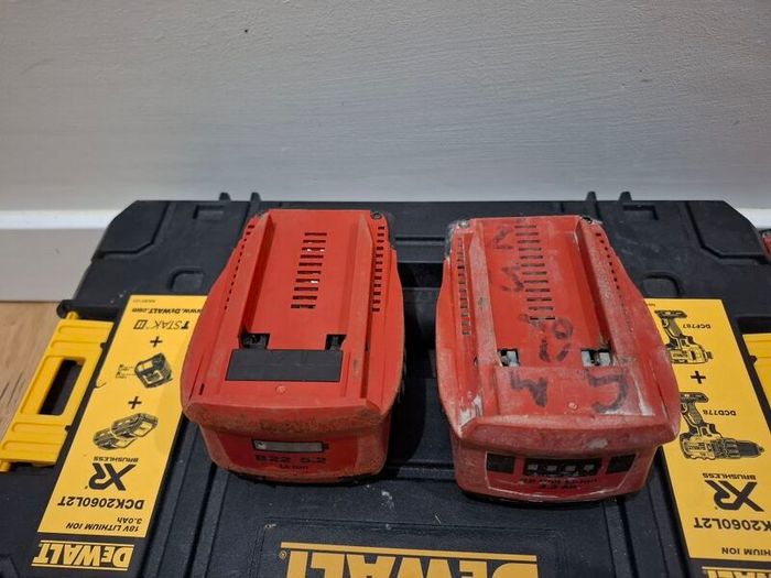 Hilti batteries 5.2 and 3.3 AH