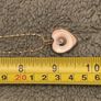 Vintage Heart Shaped Necklace with Shiva Shell Image 4