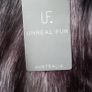 Unreal Fur faux fur coat midnight size XS Image 3