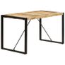 Dining Table 140x70x75 cm Solid Mango Wood Image 5