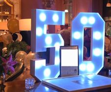 50th birthday/ party lights