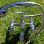 Chrome Bath Shower Mixer Tap Pillar Mounted Image 2