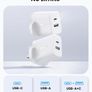 USB C Charger Plug, 2-Pack 20W Dual Ports USB Fast Charger Plug, USB C Charger Compatible with iPhone 16/15/15 Pro/14/13/12, iPad, Galaxy S24/S23, Pixel 9 Image 2