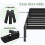 High Double Bed Frame 4ft6 with Rounded Corner Legs Image 5