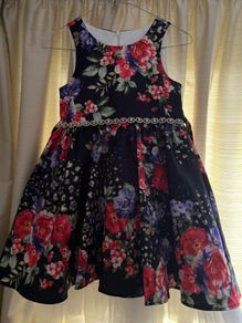 Floral party dress