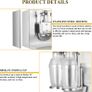 220W Automatic Bubble Tea Stirring Machine  Dual Cup Image 2
