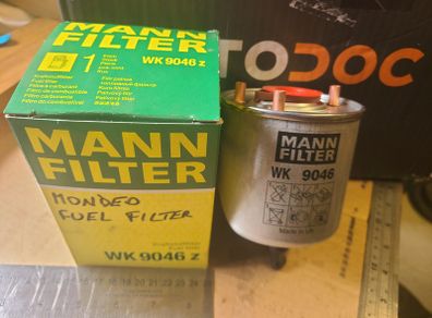 Mann Diesel Fuel Filter WK9046z Ford Mondeo Mk5