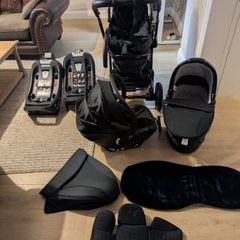 Egg2|Pram & Buggy | 2 Isofix Bases | Car Seat