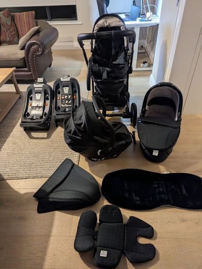 Egg2|Pram & Buggy | 2 Isofix Bases | Car Seat