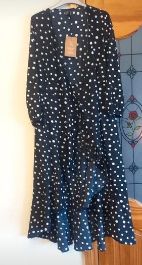 ladies dress 7/8 calf dress vero moda