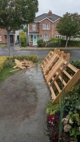 Pallets and woods free to take