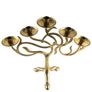 Mid century brass candelabra Image 3
