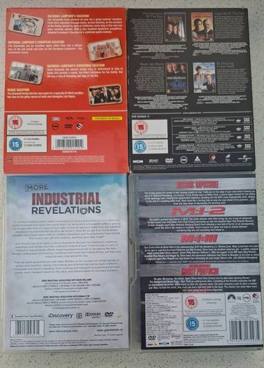DVD BOXSETS, Free postage on all four sets (together).