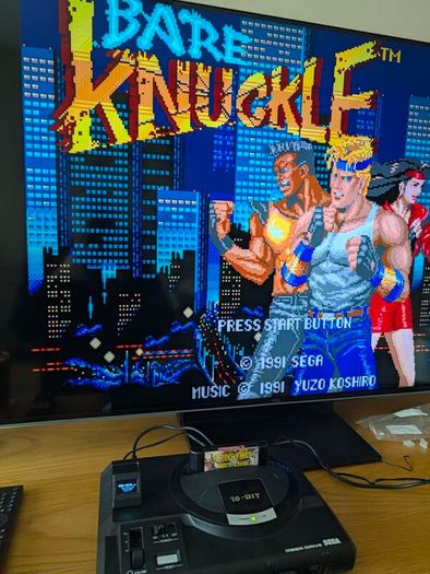 Sega Megadrive (Open Heart Modded)