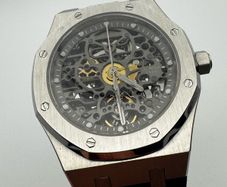 GEYA automatic skeleton watch