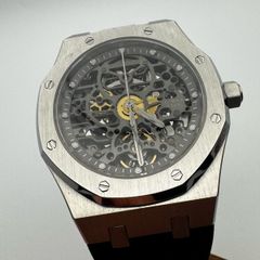 GEYA automatic skeleton watch