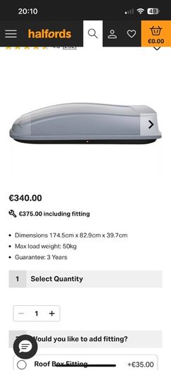 roof box