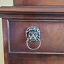 Mahogany glass cabinet Image 3