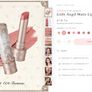 Flower Knows Little Angel Collection Matte Lipstick in C02 Fantasia Image 8