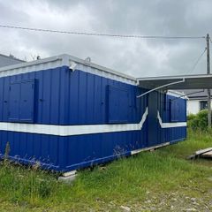 Office container 10ft x 30ft ,Canopy