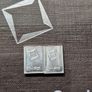 2 x 1 gram Silver Bar's (2 Grams) - Valcambi 999 Image 3