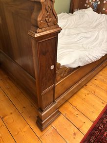 antique french bed