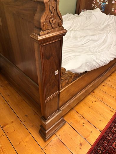 antique french bed