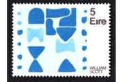 1973 Ireland contemporary Irish Art - Painting By W. Scott Commemorative Stamp Mint Never Hinged (MNH)