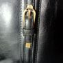 NICA London Black Leather Bag with a Matching Tote Shopper Image 2