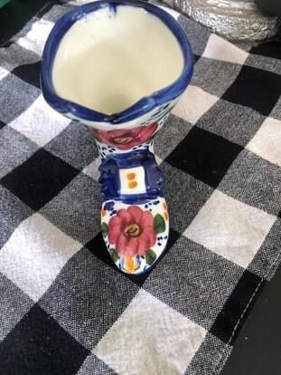 Benjamin Catalan ceramics floral boot collection