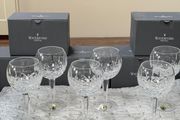 Waterford Crystal Lismore Goblets x 6