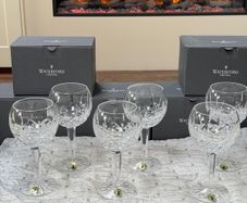 Waterford Crystal Lismore Goblets x 6