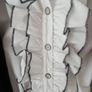 Cardigan and shirt size. 20. Beautiful ruffle detail Image 2