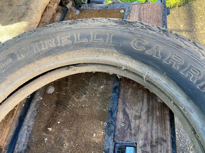 Vintage car tires