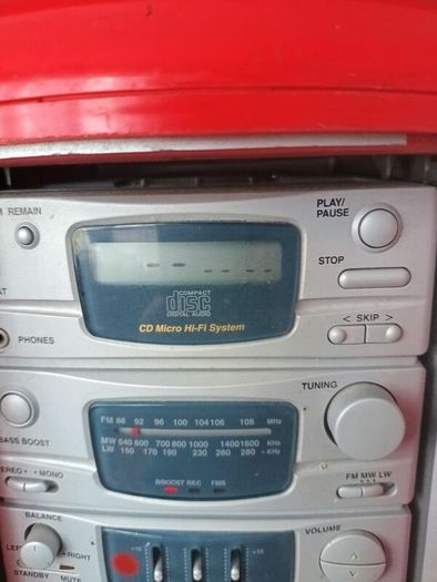 Coca Cola Akura HiFi Stereo CD Radio Cassette Coke Can Player