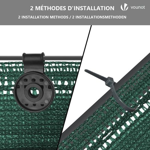 NEW SALE | Privacy Netting 1x10m Garden Screening HDPE Shading Net, 75 Percent Shading Rate UV resistant, Tear Resistant Windbreak Fencing with Holes and Cable Ties, Green