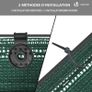 NEW SALE | Privacy Netting 1x10m Garden Screening HDPE Shading Net, 75 Percent Shading Rate UV resistant, Tear Resistant Windbreak Fencing with Holes and Cable Ties, Green Image 2