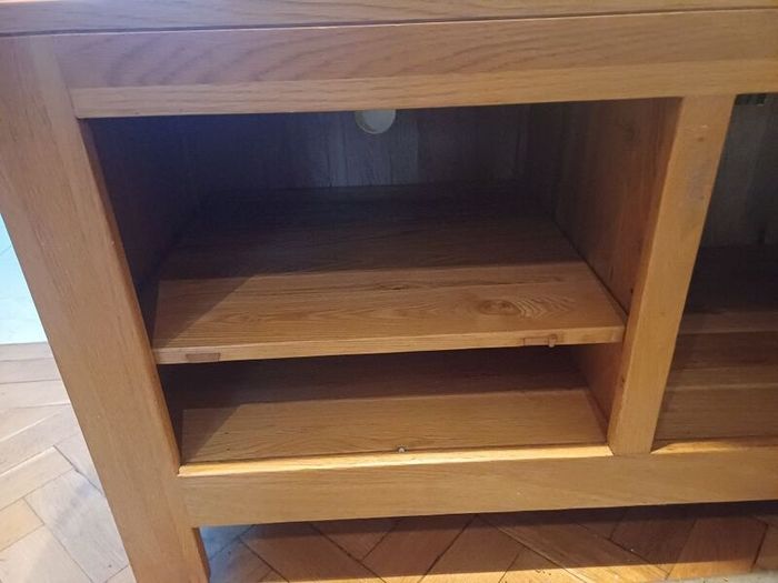 Solid Oak TV cabinet Modern design