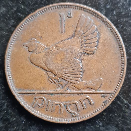 Ireland 1928 1d Penny Coin