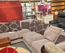 L shaped sofa