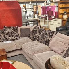 L shaped sofa