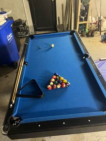Riley pool table.