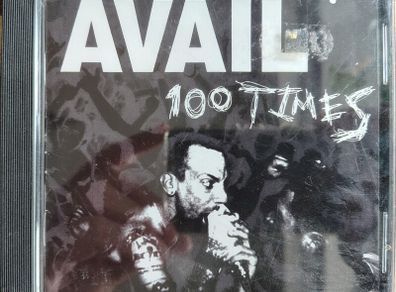AVAIL - 100 Times CD (1999) US Hardcore Punk EX+